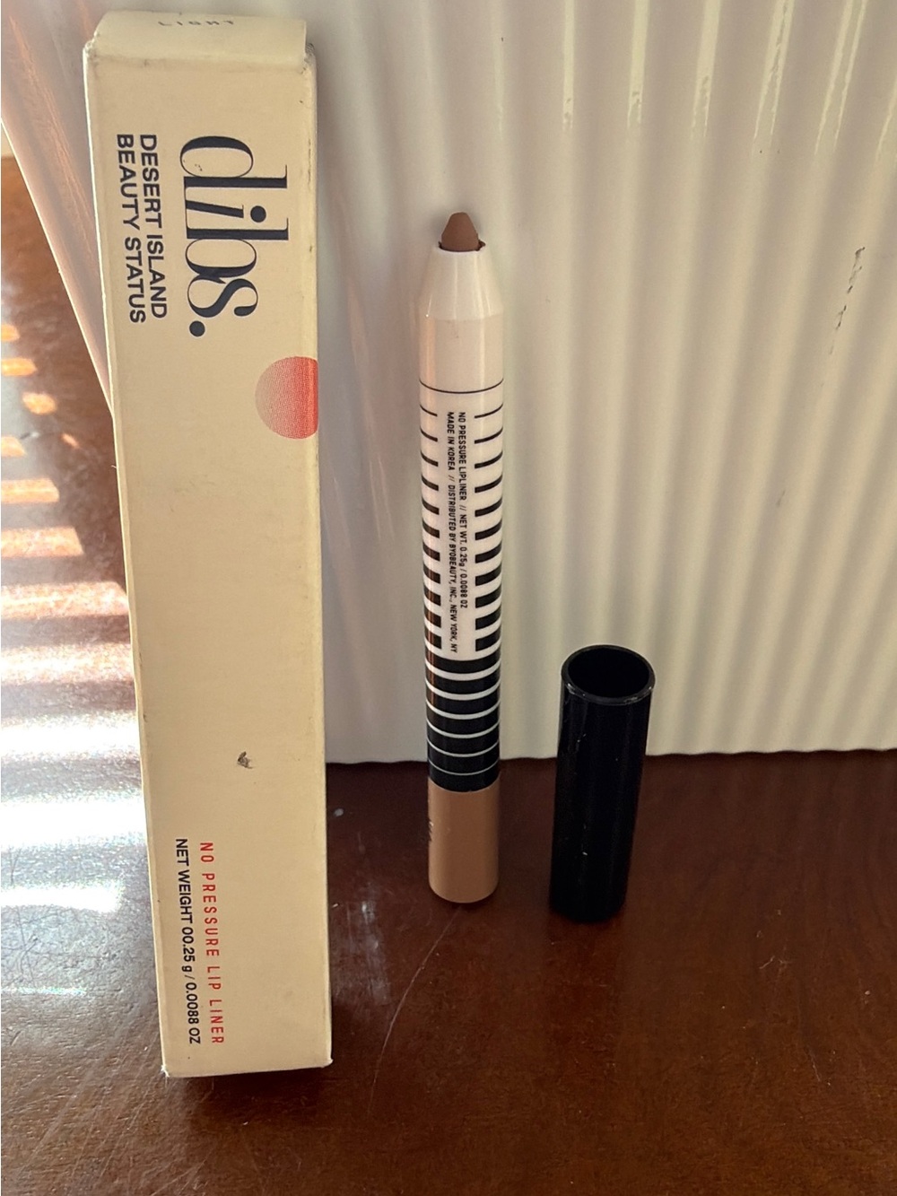 No Pressure Lip Liner Pencil — Nude Brown